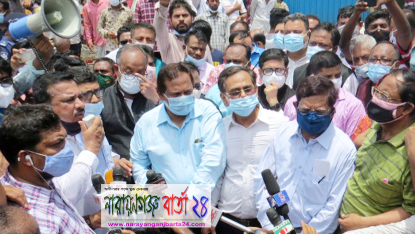 আগুনের ঘটনায় দোষীদের শাস্তি পেতেই হবে : বস্ত্র ও পাটমন্ত্রী গাজী