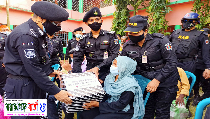 রূপগঞ্জ ট্রাজেডি : হতাহত ও ক্ষতিগ্রস্তদের মাঝে র‌্যাবের মানবিক সহায়তা