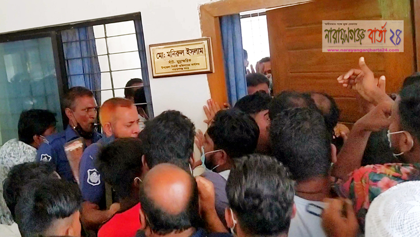 নারায়ণগঞ্জে হাটের সিডিউল নিয়ে হুংকার ‘একদম বলি দিয়া লামু’