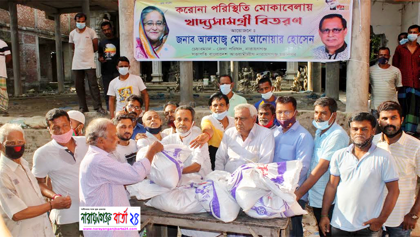 গরিব দু:খী মানুষের জন্য আনোয়ার হোসেন খুবই আন্তরিক : স্বপন চৌধুরী