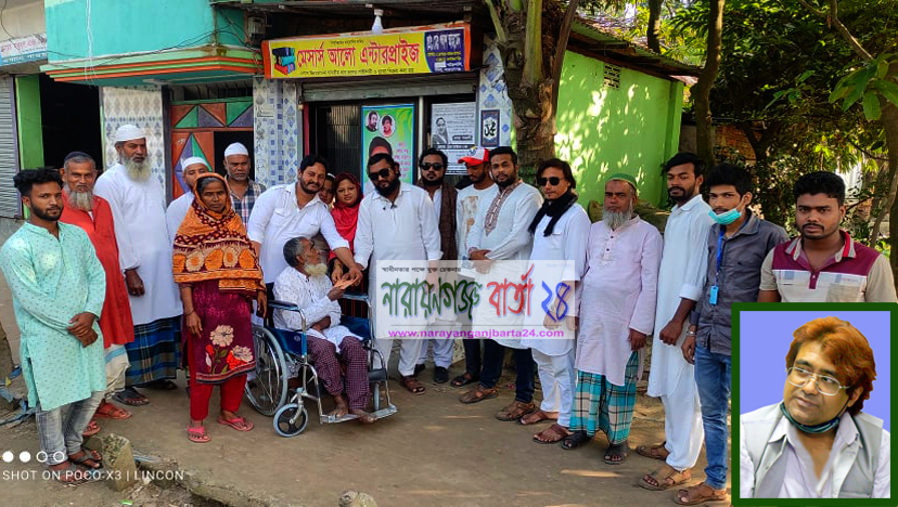 অবশাঙ্গ চালকের পাশে দাড়ালেন আজমেরী ওসমান