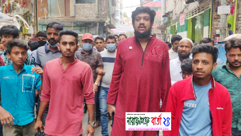 আইভীর নৌকা’র বিজয়ের মিছিলে রাগীবের যোগদান
