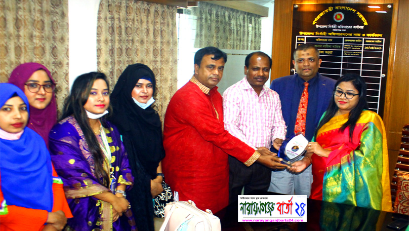 ইউএনও আরিফাকে বিদায় সংবর্ধনা দিলো মানব কল্যাণ