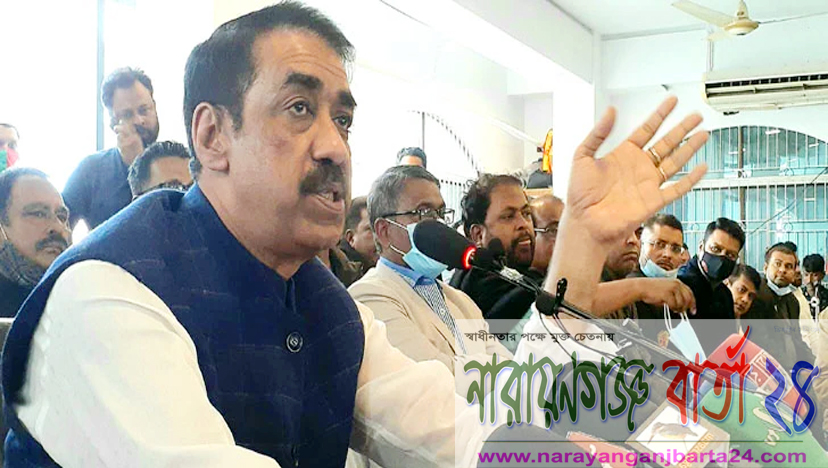ফাদার-ব্রাদার যাই বলেন, গডমাদার বইলেন না : শামীম ওসমান