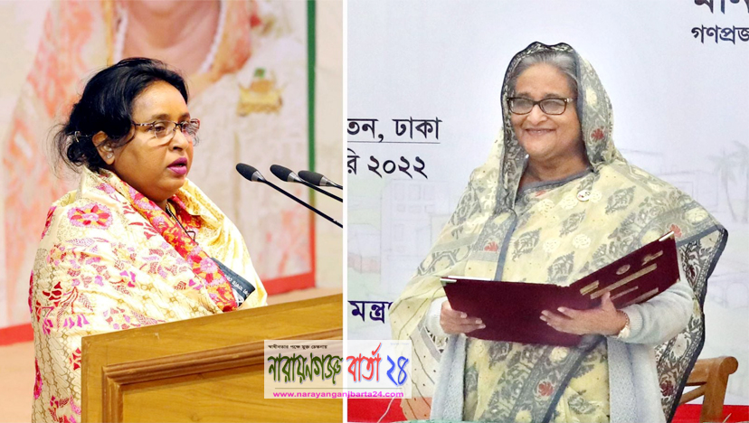 নারায়ণগঞ্জ সিটির মেয়র হিসেবে শপথ নিলেন আইভী