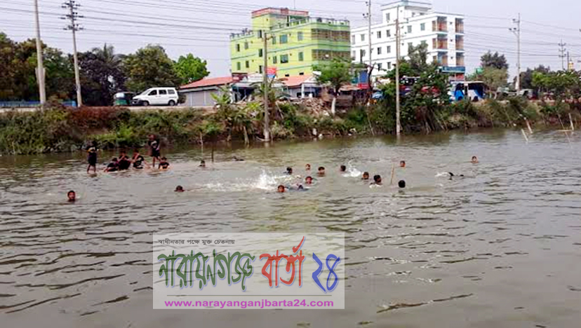 অনূর্ধ্ব ১৬ স্কুল বালকদের আবাসিক সাঁতার প্রশিক্ষণ উদ্বোধন