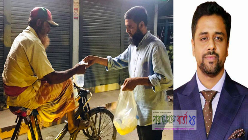 অয়ন ওসমানের নির্দেশনায় বৈরি আবহাওয়ায় থেমে নেই সেহেরি বিতরণ