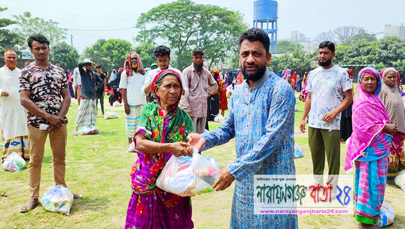 ইঞ্জি.মাসুমের ঈদ উপহারে হাজারো পরিবার খুশি
