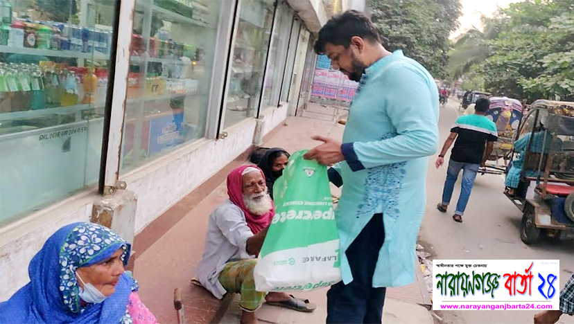 রমজানের প্রথম দিনে ইফতার নিয়ে মানুষের পাশে জাগ্রত সংসদ