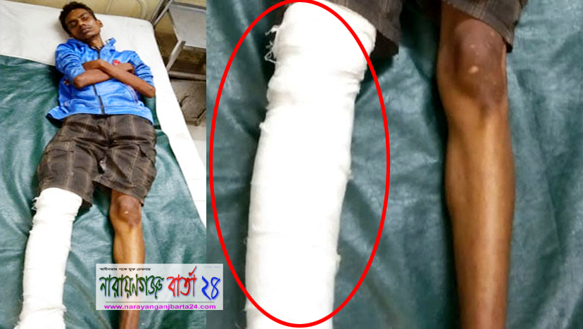 প‌ত্রিকা অ‌ফি‌সের পিয়ন‌কে মে‌রে আহত, সাহা‌য্যের আ‌বেদন