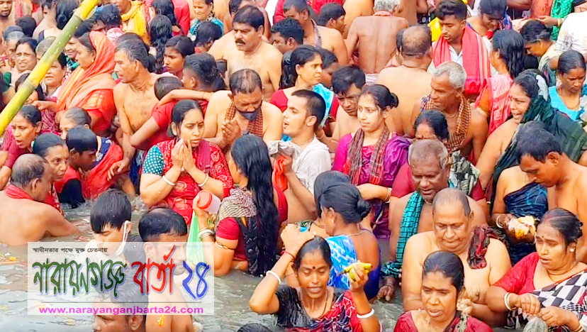 ২ বছর পর লাঙ্গলবন্দে অনুষ্ঠিত হচ্ছে মহাষ্টমী স্নান উৎসব
