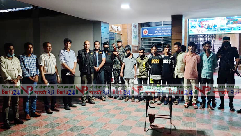 না.গঞ্জ ডিসির নির্দেশে মাদক বিরোধী অভিযান, গ্রেফতার ১৪