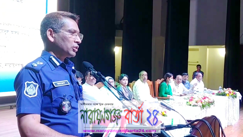 নারায়ণগঞ্জে মাটি ও মানুষ অত্যন্ত ভালো : এসপি জায়েদুল