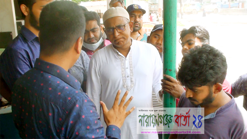 আলীগঞ্জে নেতার সাথে ভোক্তা কর্মকর্তার বাক যুদ্ধ