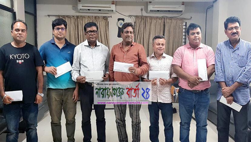 নারায়ণগঞ্জ প্রেস ক্লাবে স্থায়ী সদস্য হলেন ৮ সাংবাদিক