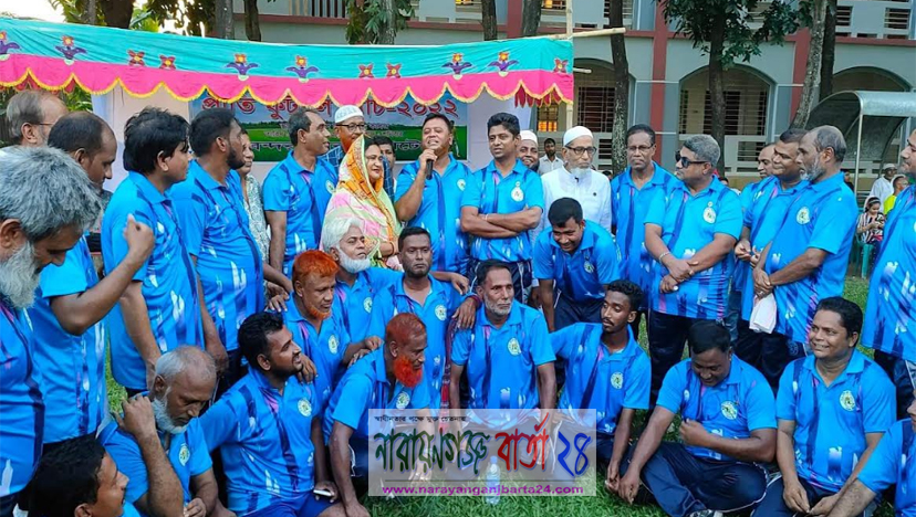 বন্দর ক্লাব লি. এর ফুটবল ম্যাচ অনুষ্ঠিত