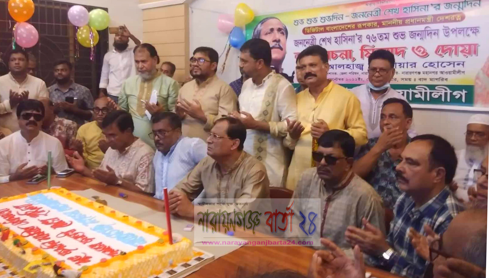 শেখ হাসিনার জন্য দেশ ডিজিটালে রূপান্তরিত হয়েছে : আনোয়ার হোসেন