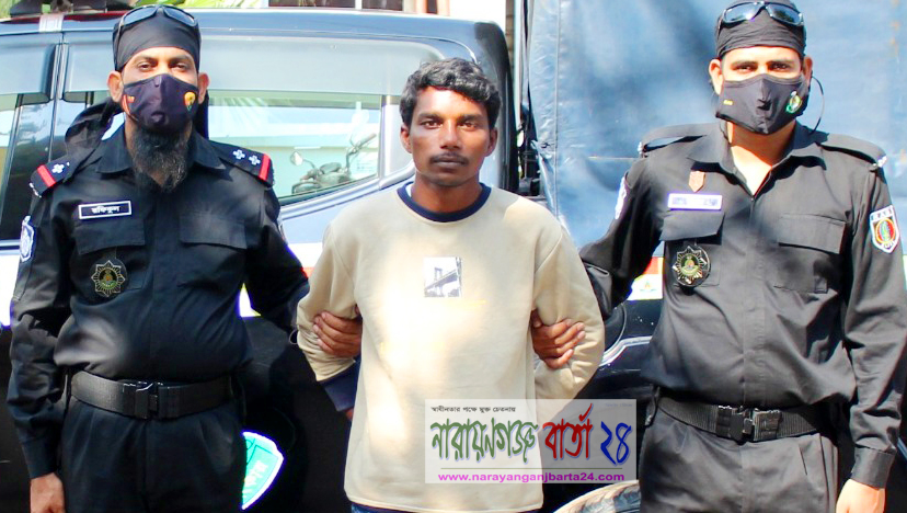 স্যান্ডেলের মধ্যে লুকানো হেরোইনসহ গ্রেফতার ১