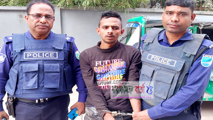 নেশার টাকা সংগ্রহ করতে গ্যাস সিলিন্ডার চুরি, আটক সজিব
