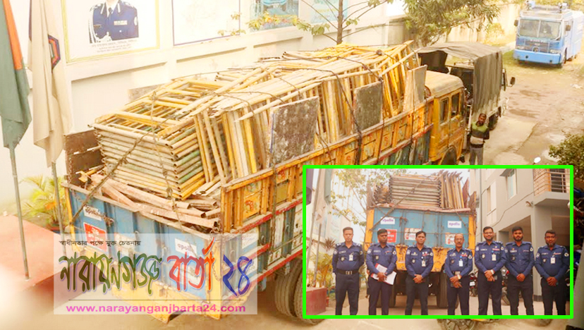 ইন্ডাস্ট্রিয়াল পুলিশের অভিযানে ২৫ লাখ টাকার মালামাল উদ্ধার