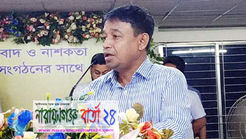না.গঞ্জের মানুষকে স্বস্তি দিতে আমরা কাজ করছি : এসপি হারুন